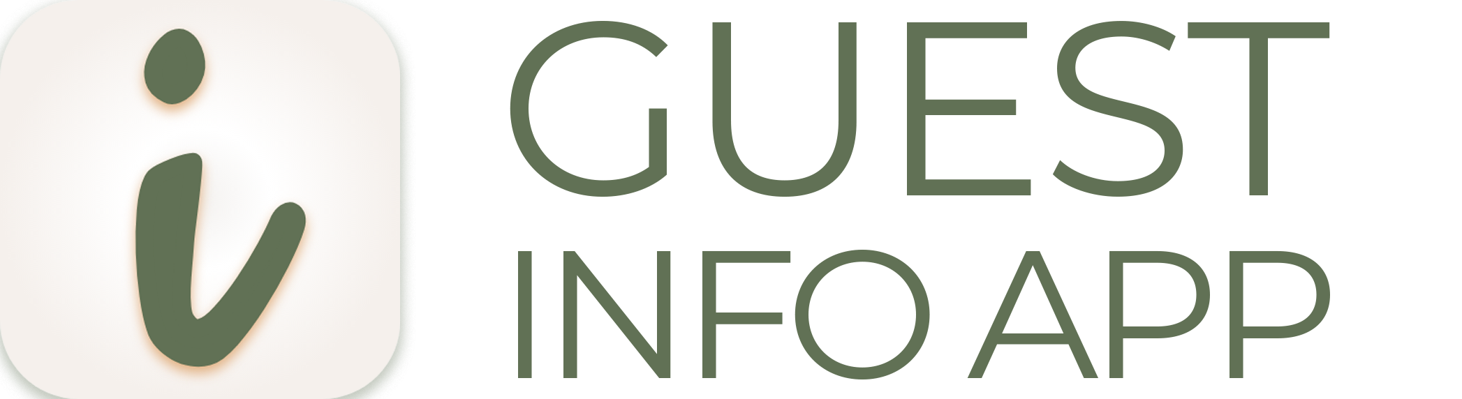 Guest Info App main logo